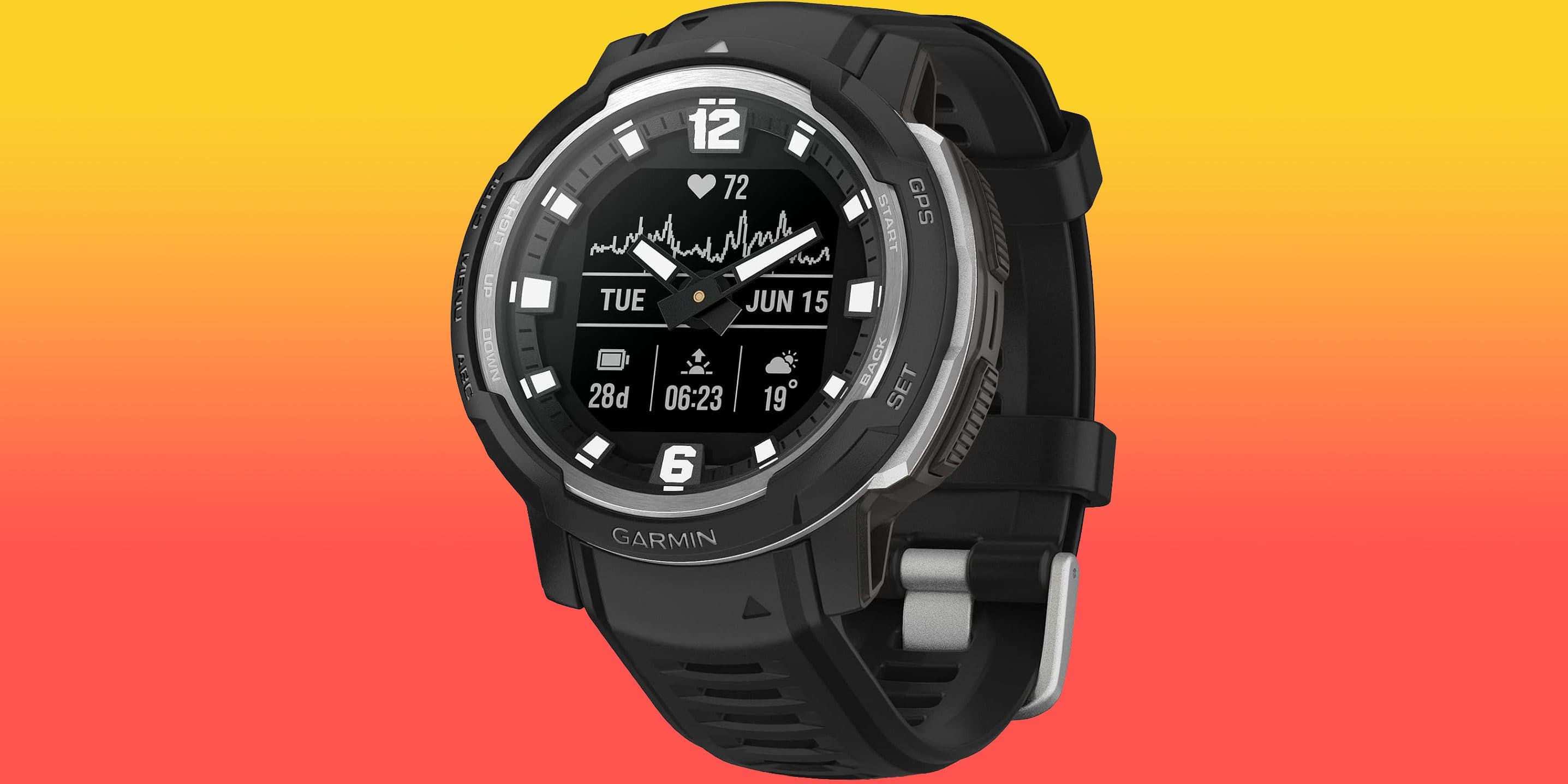Garmin Instinct Crossover à 249 $ : hybride endurante