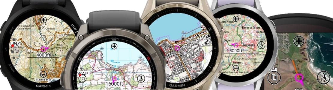 Awesome Maps Garmin : des cartes complètes sur Forerunner 70 à 220 £