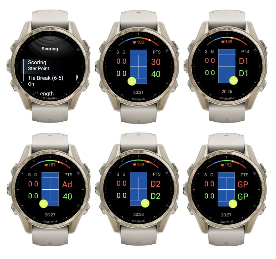 Garmin Watch Scores Padel, Calls Points