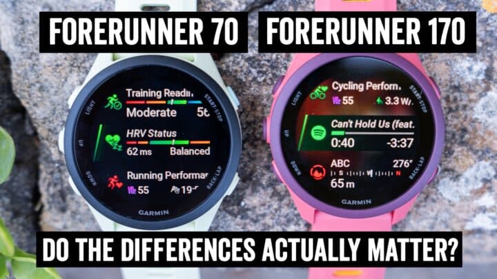 Garmin FR70 vs FR170: 27 Feature Differences!