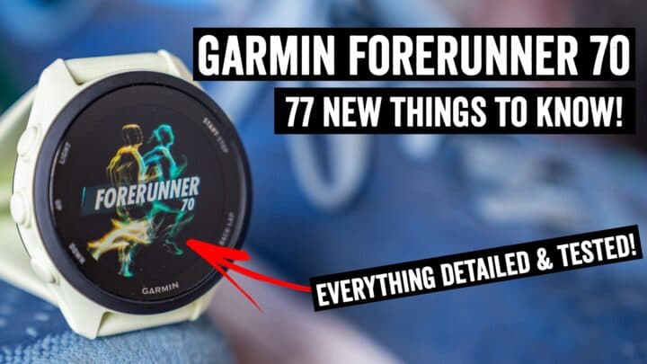Garmin FR70: New Features & Changes